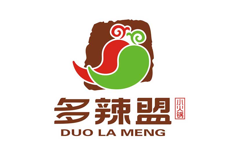 多辣盟標志設(shè)計,新鄉(xiāng)logo設(shè)計